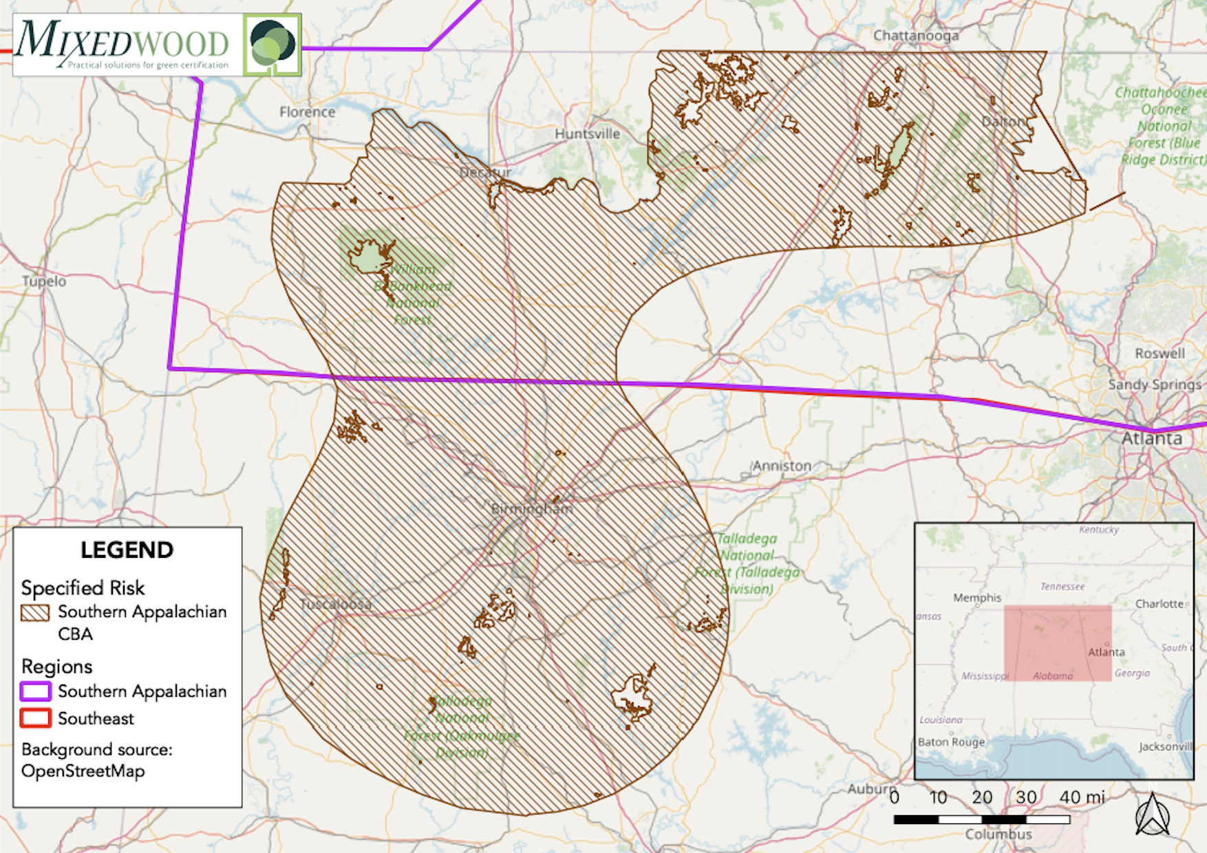 Southern Appalachian CBA v3 SS map with logo